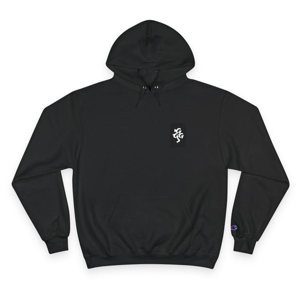 Champion Hoodie – Black Graphic Music Poster Hoodie (Rotten Apple R•nin Tour)